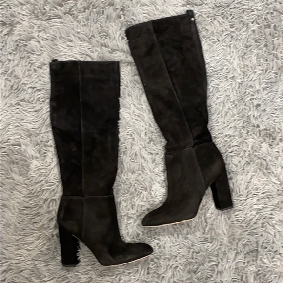 NEW • Sam Edelman • Caprice Knee High Suede Boots - Picture 5 of 8